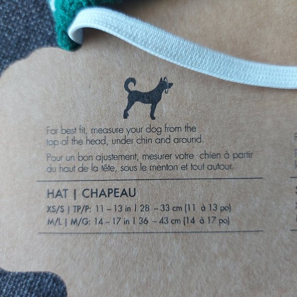 2/$20 - Pup Crew XS/S Dog Hat and Sock Set - Picture 3 of 4